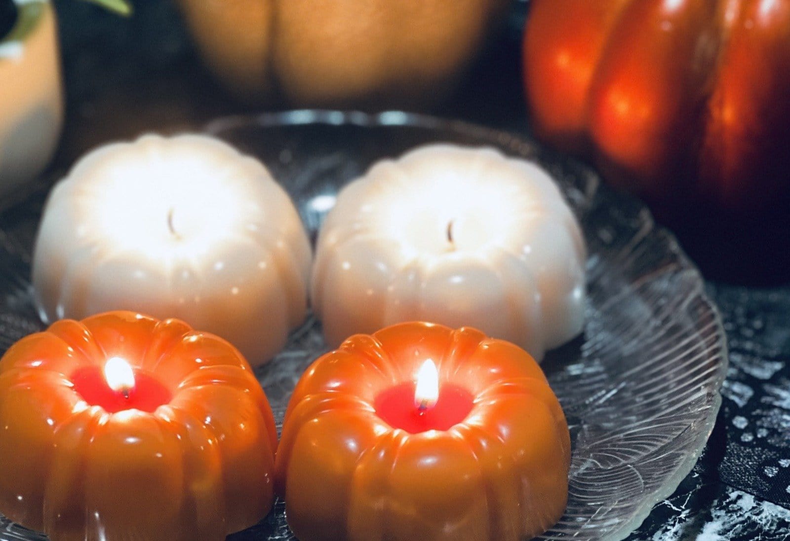 Mini Pumpkin Votive Candles - Scandal Candles Co.