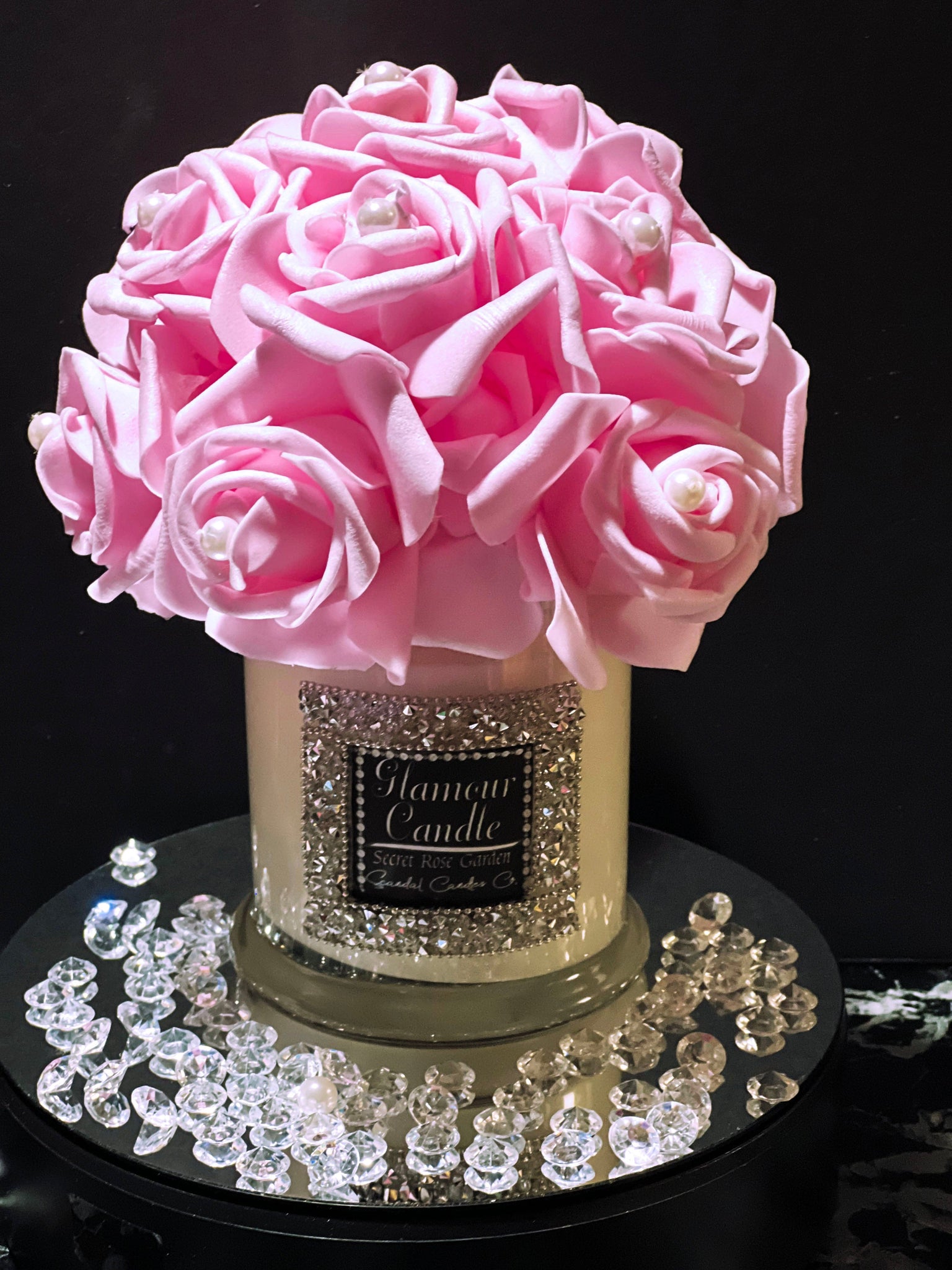 Pink Glamour Candle - Scandal Candles Co.