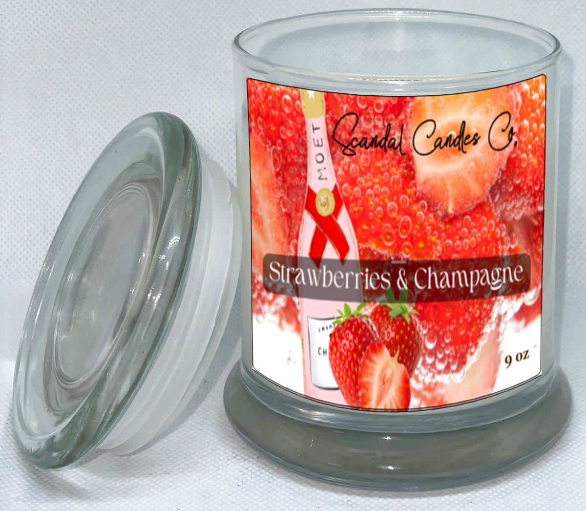 Strawberries & Champagne - Scandal Candles Co.